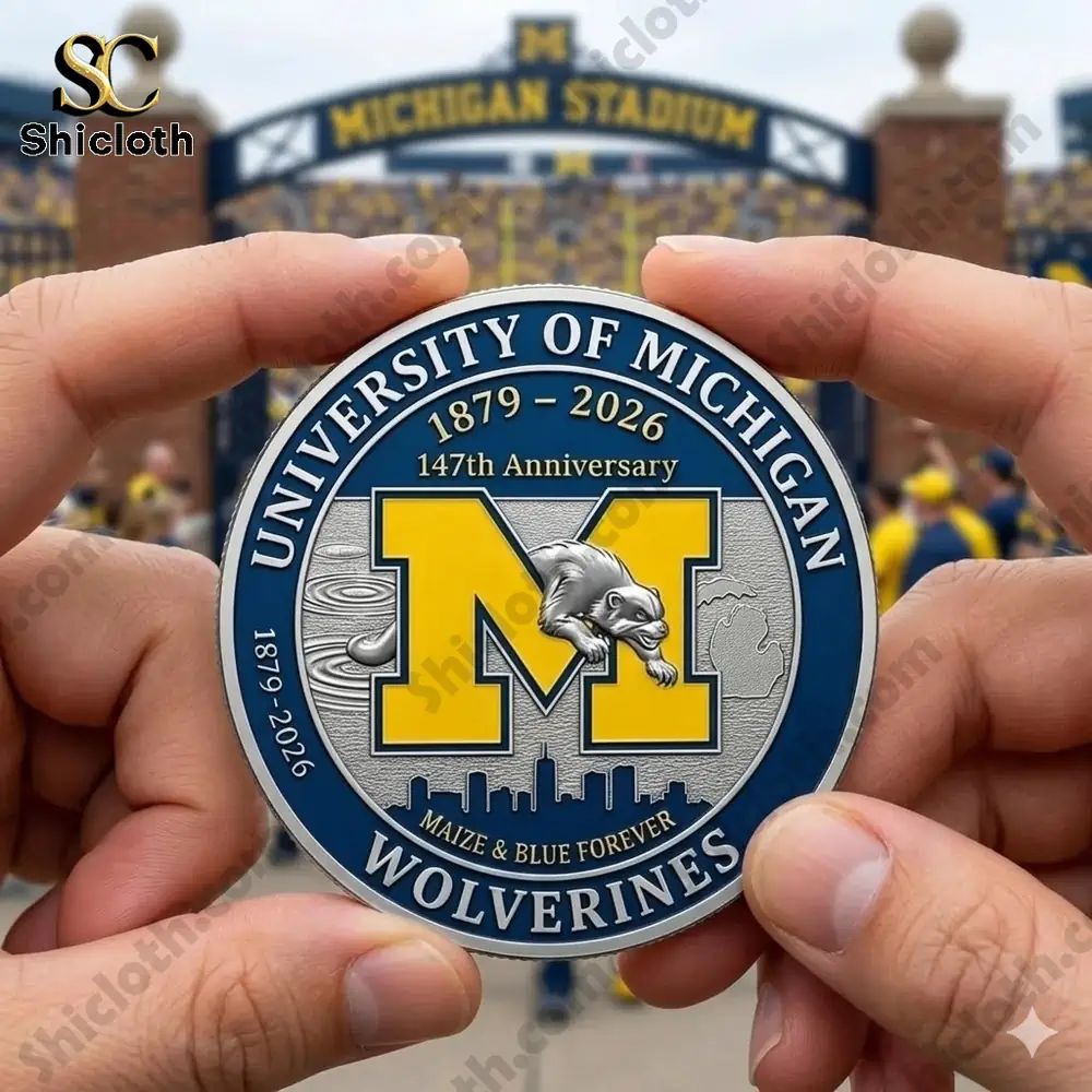 New University of Michigan Wolverines 147th - Adult & Kids T-Shirts, Sweatshirts & Hoodies apparel design preview 1