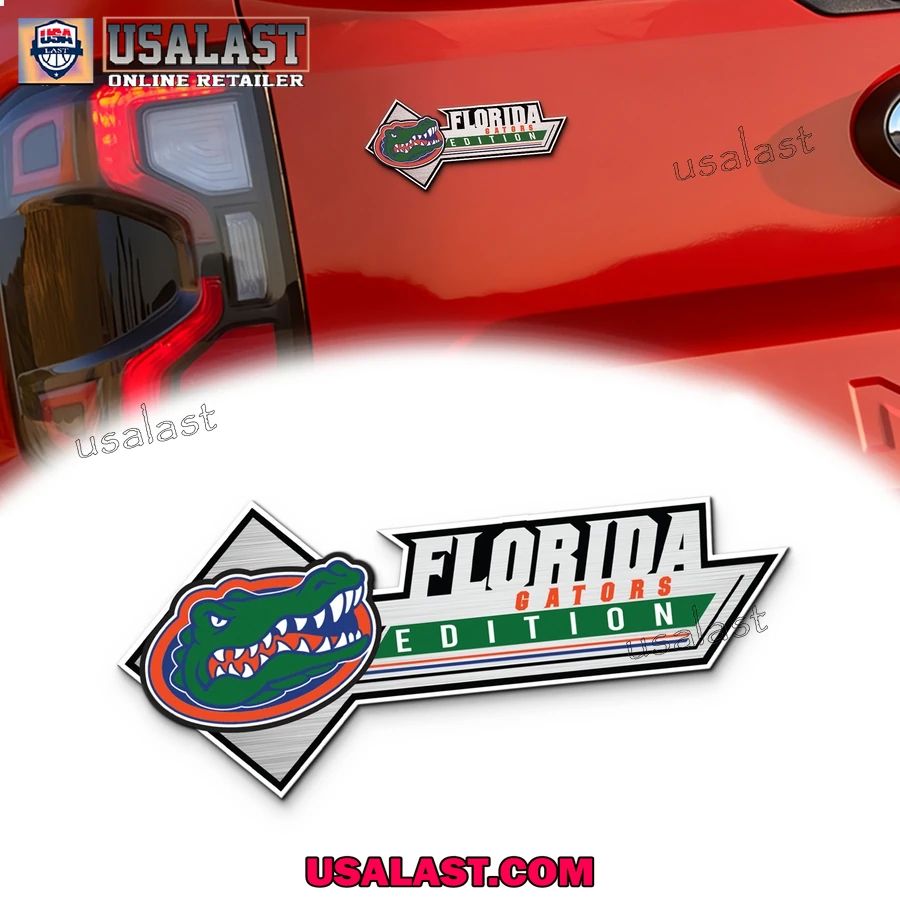 Florida Gators Edition 3D Car Badge Sticker - Adult & Kids T-Shirts, Sweatshirts & Hoodies apparel design preview 1