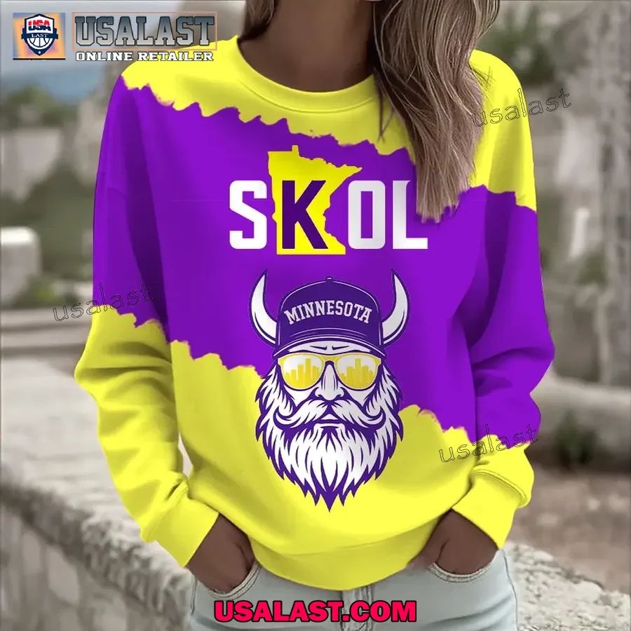 Minnesota Viking Skol Casual - Adult & Kids T-Shirts, Sweatshirts & Hoodies apparel design preview 1