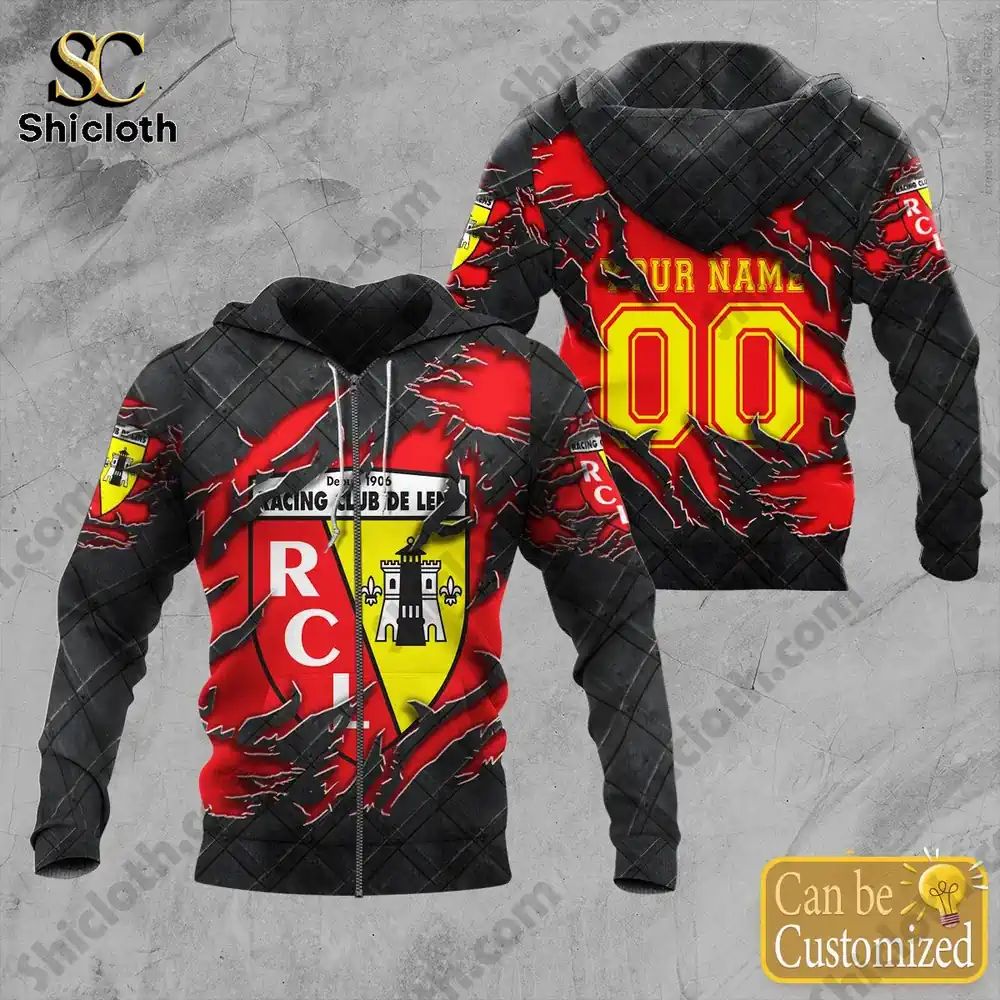 RC Lens Ligue 1 Edition 2026 - Adult & Kids T-Shirts, Sweatshirts & Hoodies apparel design preview 1