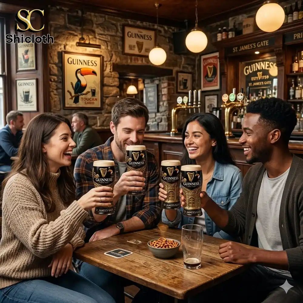 Guinness St. James's Gate Beer Glass - Adult & Kids T-Shirts, Sweatshirts & Hoodies apparel design preview 1