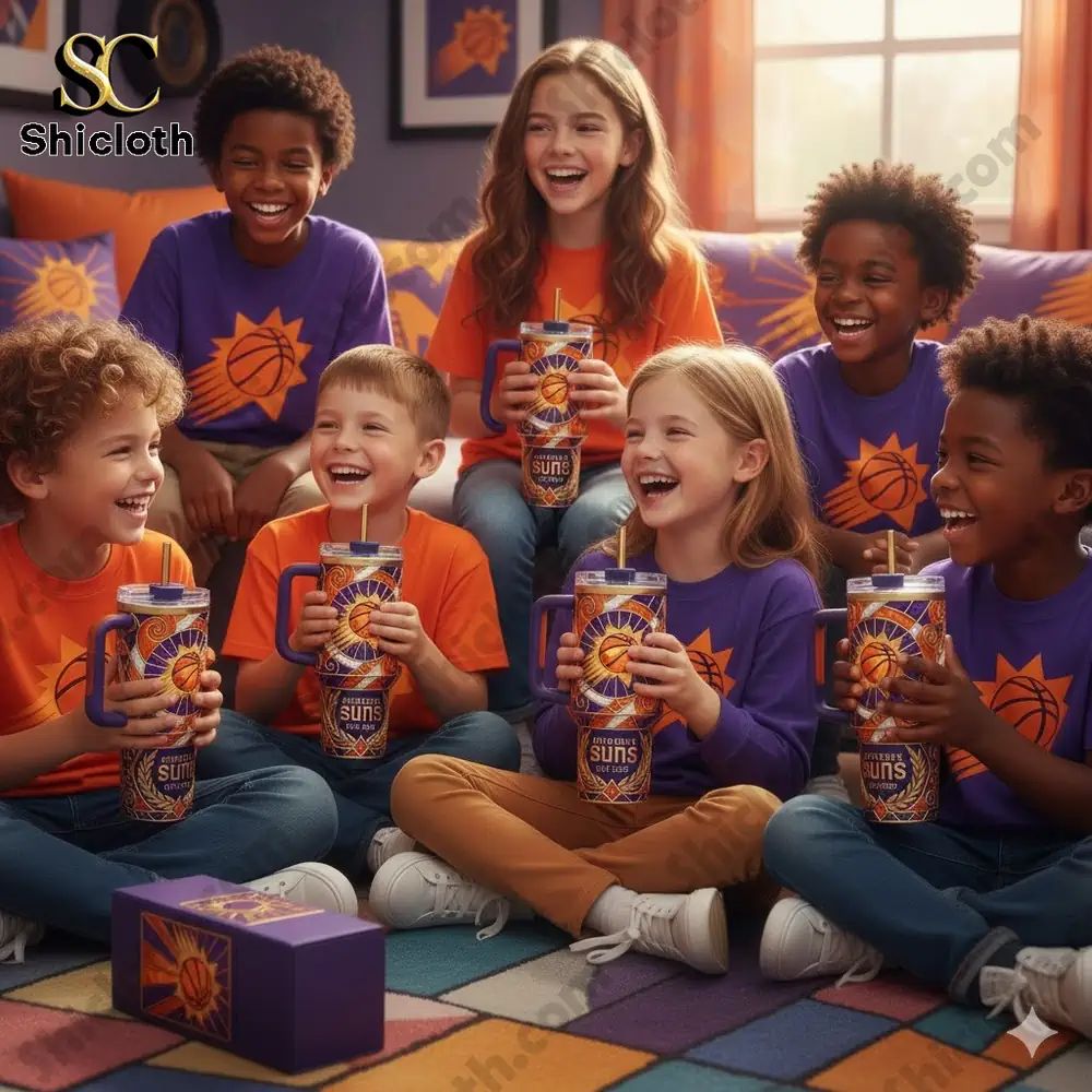 Phoenix Suns Est 1989 Tumbler - Adult & Kids T-Shirts, Sweatshirts & Hoodies apparel design preview 1