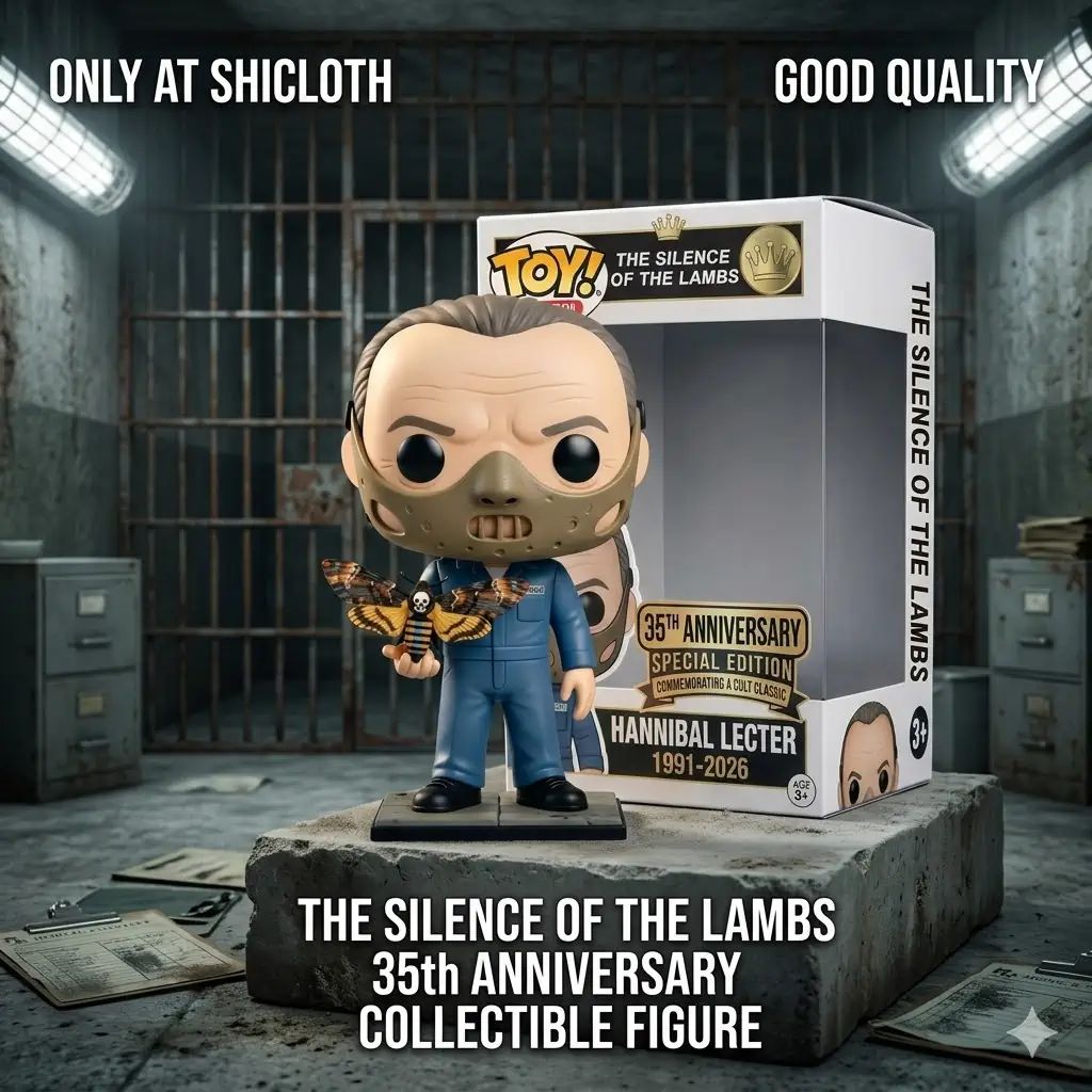The Silence of Lambs 35th Anniversary Collectible - Adult & Kids T-Shirts, Sweatshirts & Hoodies apparel design preview 1