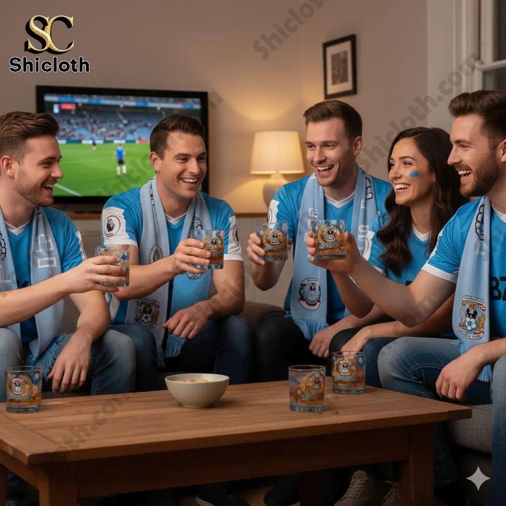 Coventry City Fc Anniversary Whiskey Glass - Adult & Kids T-Shirts, Sweatshirts & Hoodies apparel design preview 1