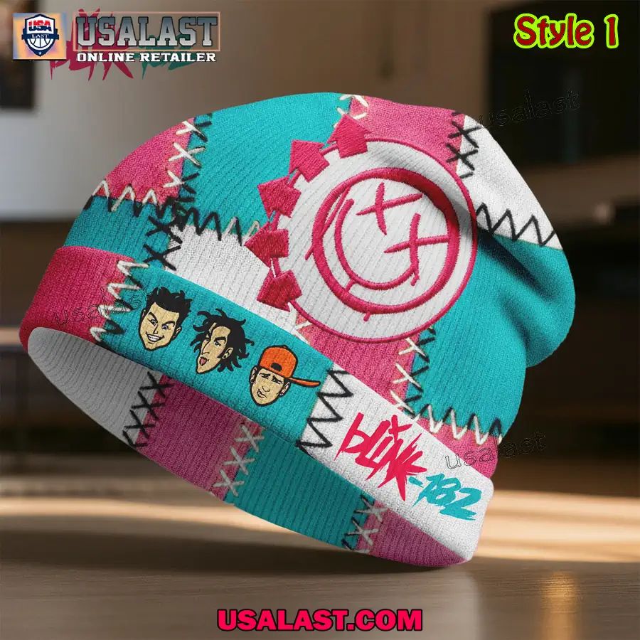 Blink-182 Edition Beanie Hat - Adult & Kids T-Shirts, Sweatshirts & Hoodies apparel design preview 1