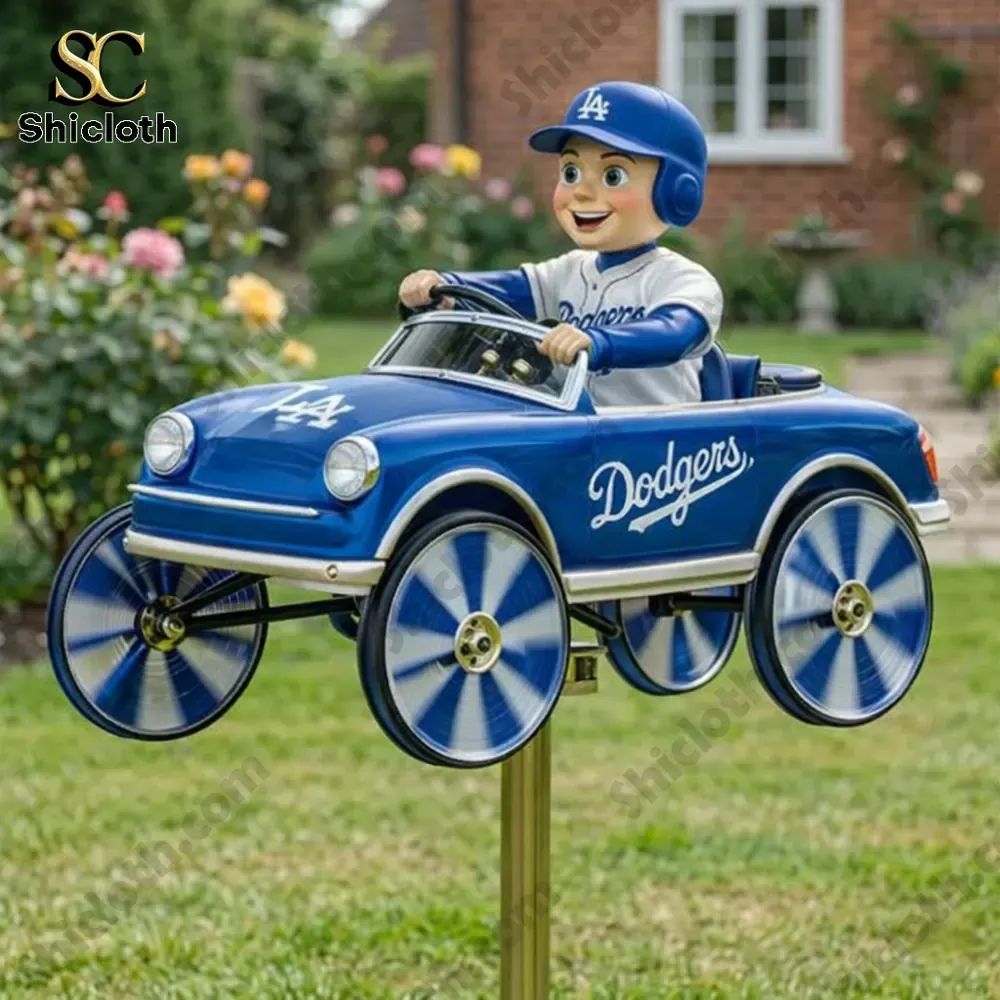 Los Angeles Dodgers Limited Edition Wind Spinner - Adult & Kids T-Shirts, Sweatshirts & Hoodies apparel design preview 1