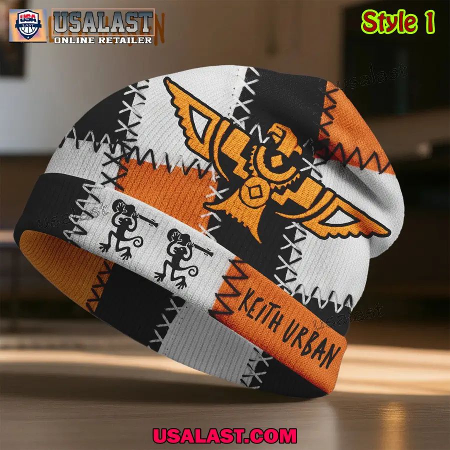 Keith Urban Premium Beanie Hat - Adult & Kids T-Shirts, Sweatshirts & Hoodies apparel design preview 1