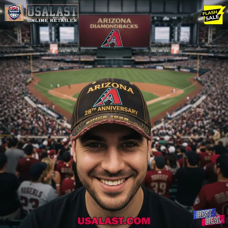 Arizona Diamondbacks 28th Anniversary 1998-2026 - Adult & Kids T-Shirts, Sweatshirts & Hoodies apparel design preview 1
