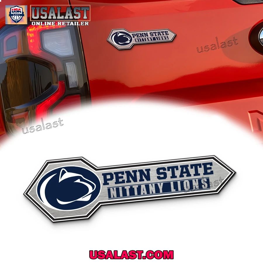 Penn State Nittany Lions Edition 3D Car Badge Sticker - Adult & Kids T-Shirts, Sweatshirts & Hoodies apparel design preview 1