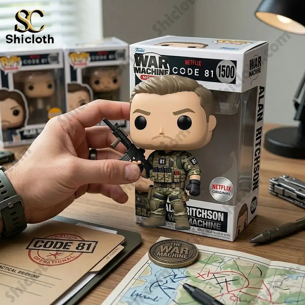 Alan Ritchson War Machine Code 81 Collector Edition - Adult & Kids T-Shirts, Sweatshirts & Hoodies apparel design preview 1