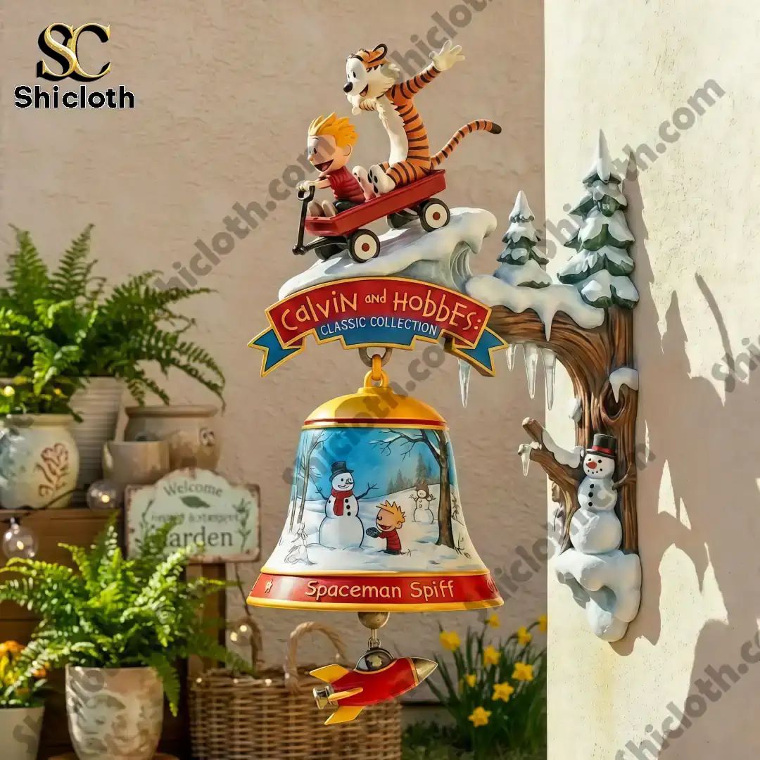 Calvin and Hobbes Classic Collection Doorbell - Adult & Kids T-Shirts, Sweatshirts & Hoodies apparel design preview 1