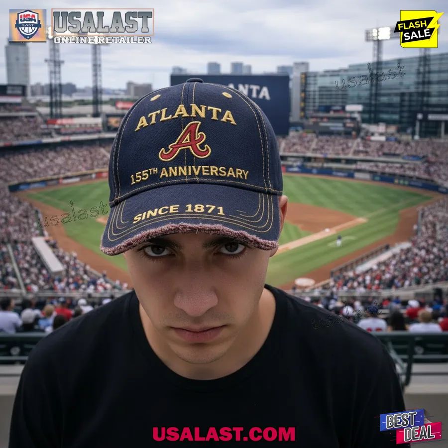Atlanta Braves 155th Anniversary 1871-2026 Classic - Adult & Kids T-Shirts, Sweatshirts & Hoodies apparel design preview 1