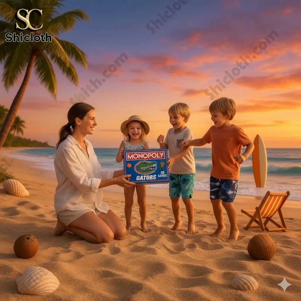 Florida Gators Limited Edition Monopoly Board Game - Adult & Kids T-Shirts, Sweatshirts & Hoodies apparel design preview 1