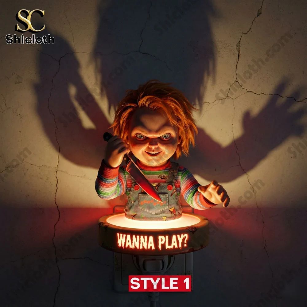 Scream Face Your Fear Horror Night Light Collection - Adult & Kids T-Shirts, Sweatshirts & Hoodies apparel design preview 1