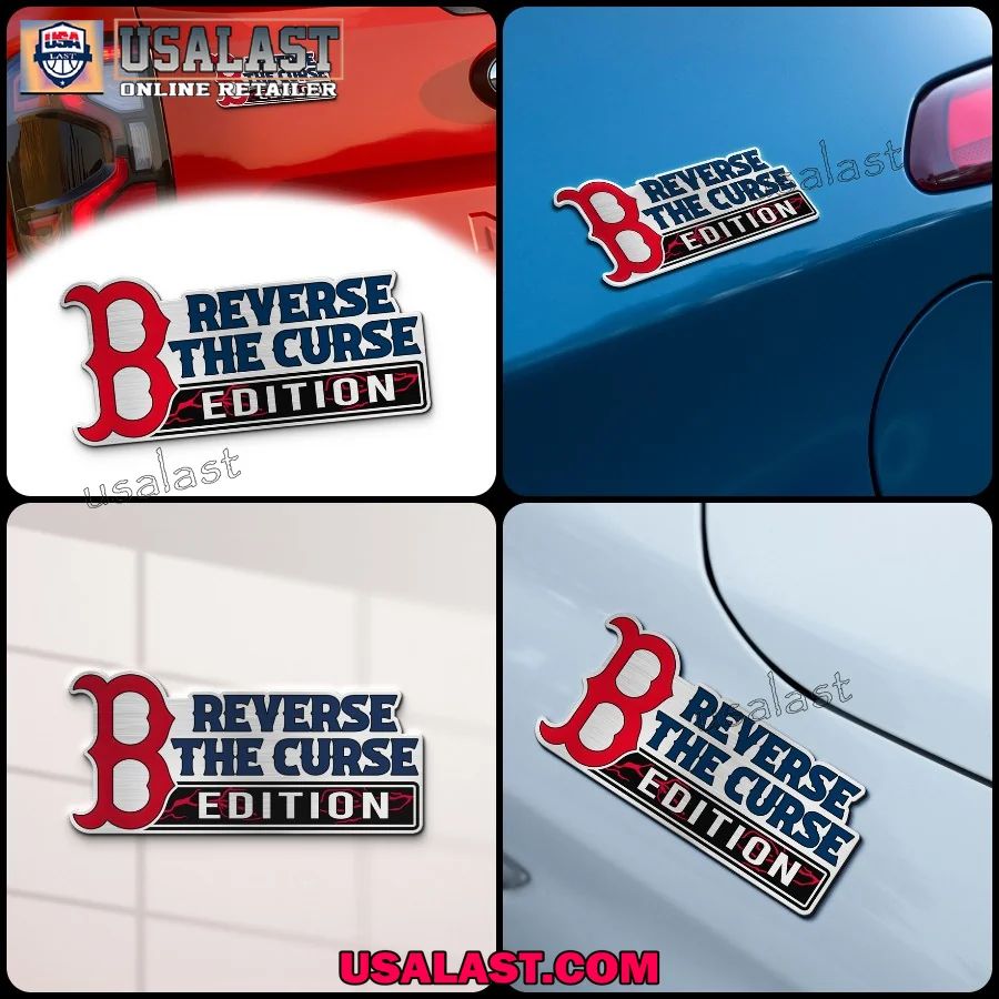 Boston Red Sox Edition Engraved Car Name Badge - Adult & Kids T-Shirts, Sweatshirts & Hoodies apparel design preview 1