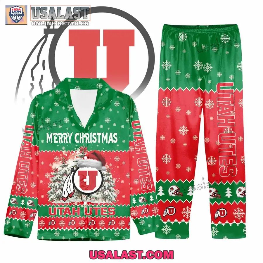 Utah Utes Button Pajamas Set - Adult & Kids T-Shirts, Sweatshirts & Hoodies apparel design preview 1