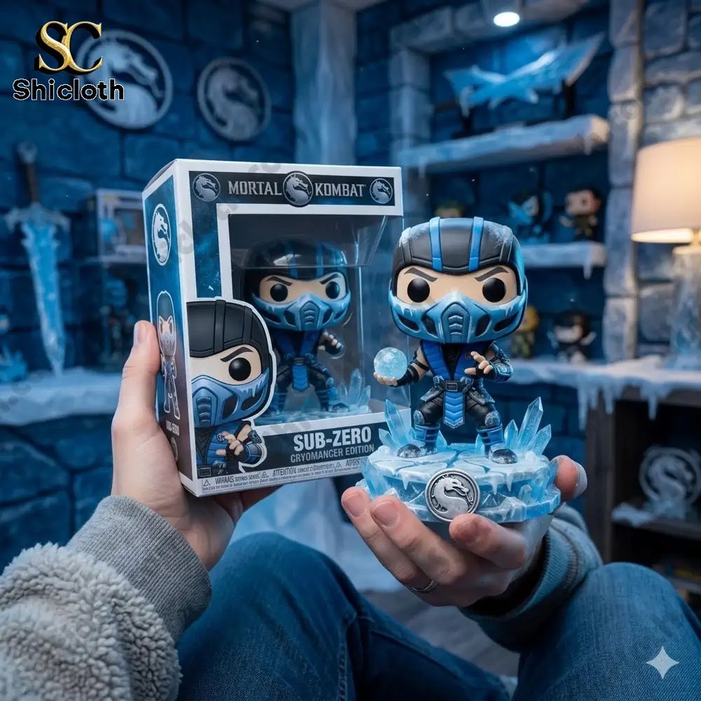 Mortal Kombat Fire Ice Collector Funko Pop Vinyl - Adult & Kids T-Shirts, Sweatshirts & Hoodies apparel design preview 1