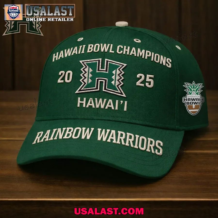 Hawaii Rainbow Warriors 2025 Bowl Champions Classic - Adult & Kids T-Shirts, Sweatshirts & Hoodies apparel design preview 1