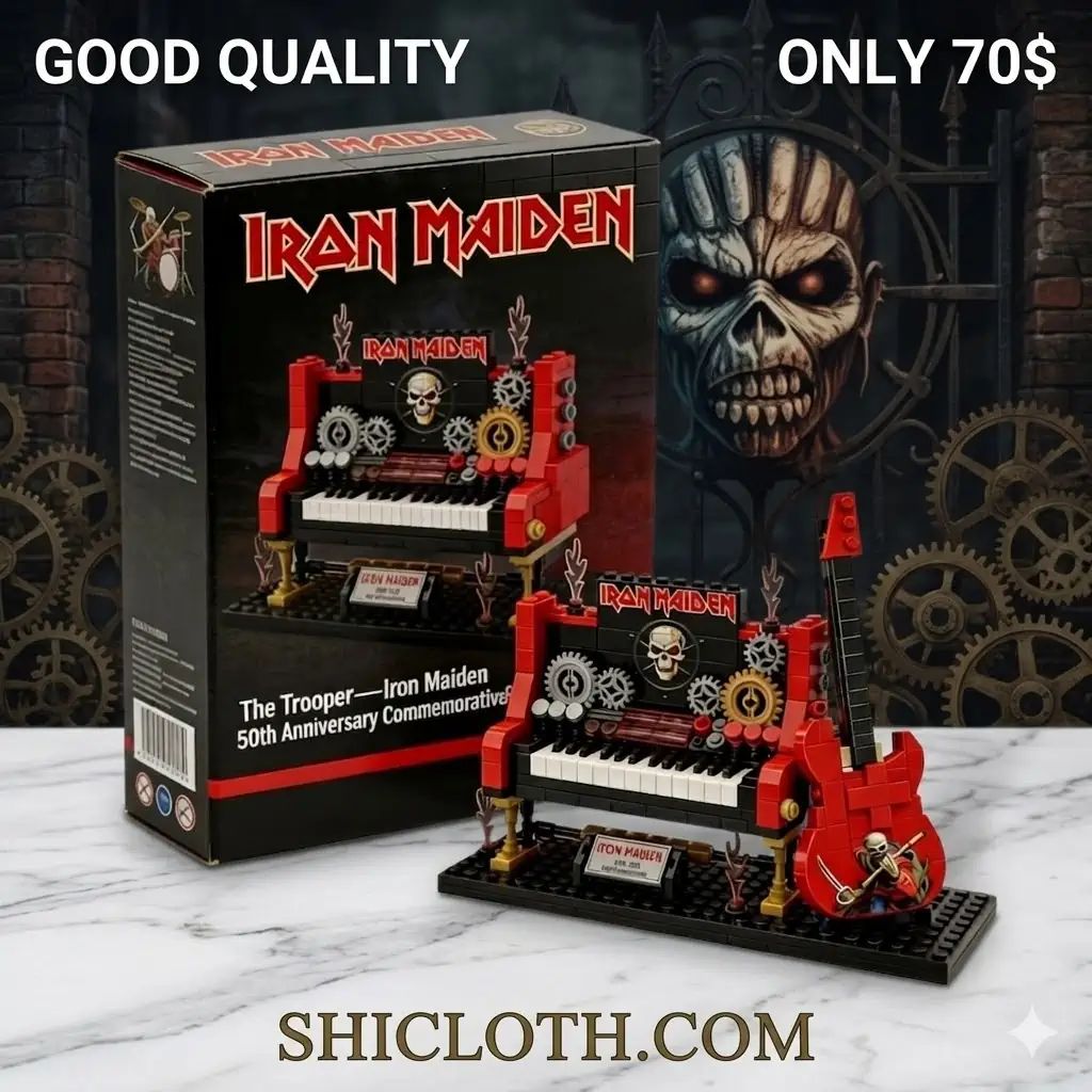 Iron Maiden The Trooper 50th Anniversary - Adult & Kids T-Shirts, Sweatshirts & Hoodies apparel design preview 1