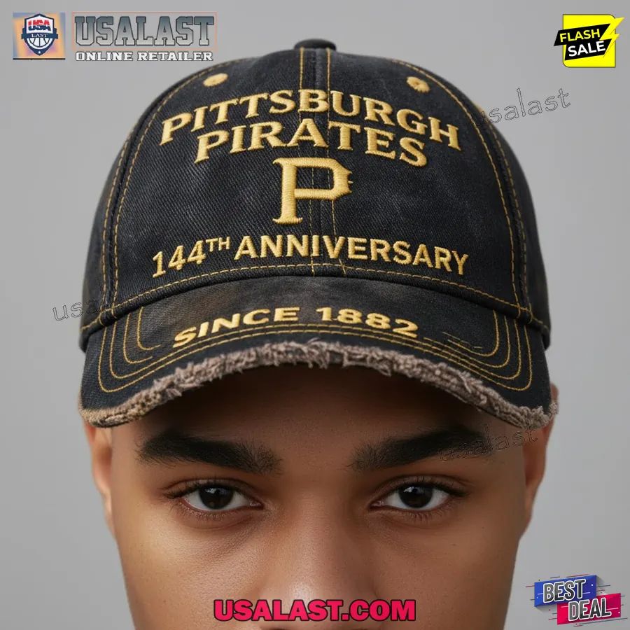 Pittsburgh Pirates 144th Anniversary 1882-2026 - Adult & Kids T-Shirts, Sweatshirts & Hoodies apparel design preview 1