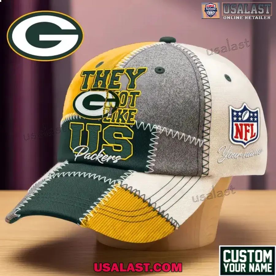 Green Bay Packers They Not Like Us Personalized Cap - Adult & Kids T-Shirts, Sweatshirts & Hoodies apparel design preview 1