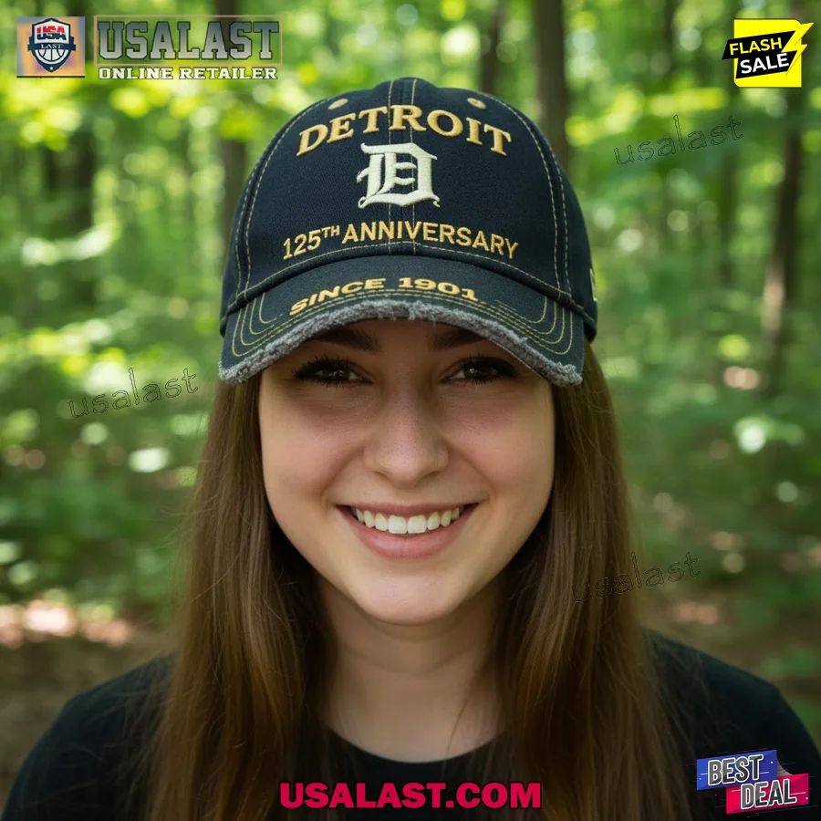 Detroit Tigers 125th Anniversary 1901-2026 Classic - Adult & Kids T-Shirts, Sweatshirts & Hoodies apparel design preview 1