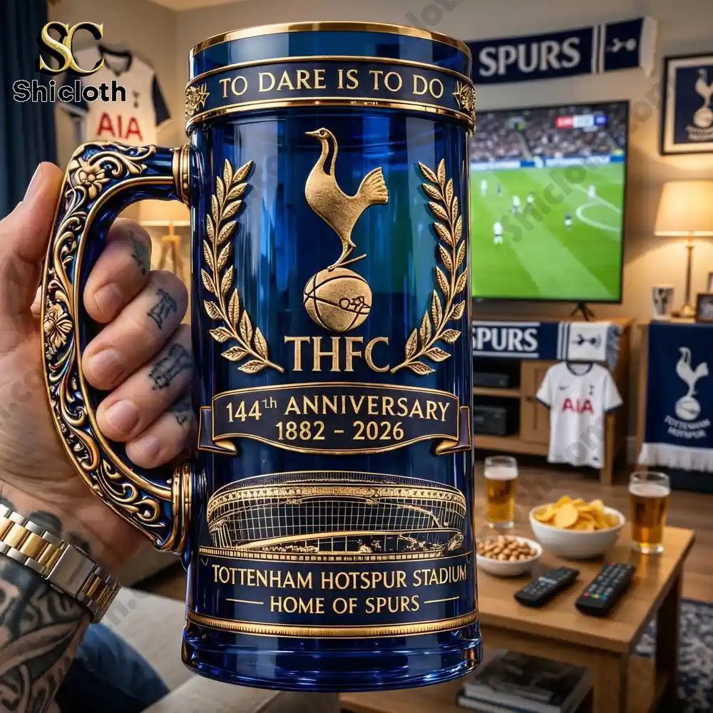The Spurs 144th Anniversary Collector Beer Glass - Adult & Kids T-Shirts, Sweatshirts & Hoodies apparel design preview 1