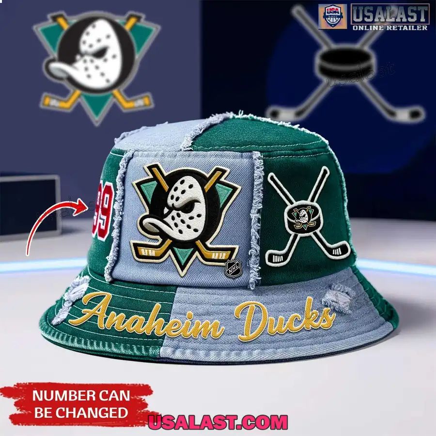 Anaheim Ducks Premium Bucket Hat - Adult & Kids T-Shirts, Sweatshirts & Hoodies apparel design preview 1