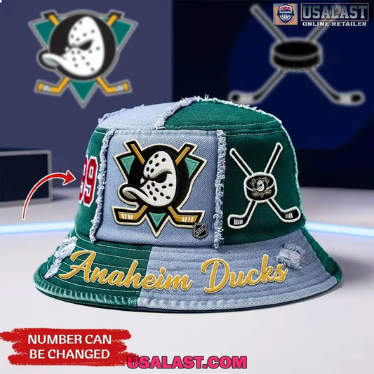Anaheim Ducks Premium Bucket Hat - Adult & Kids T-Shirts, Sweatshirts & Hoodies apparel design preview 1