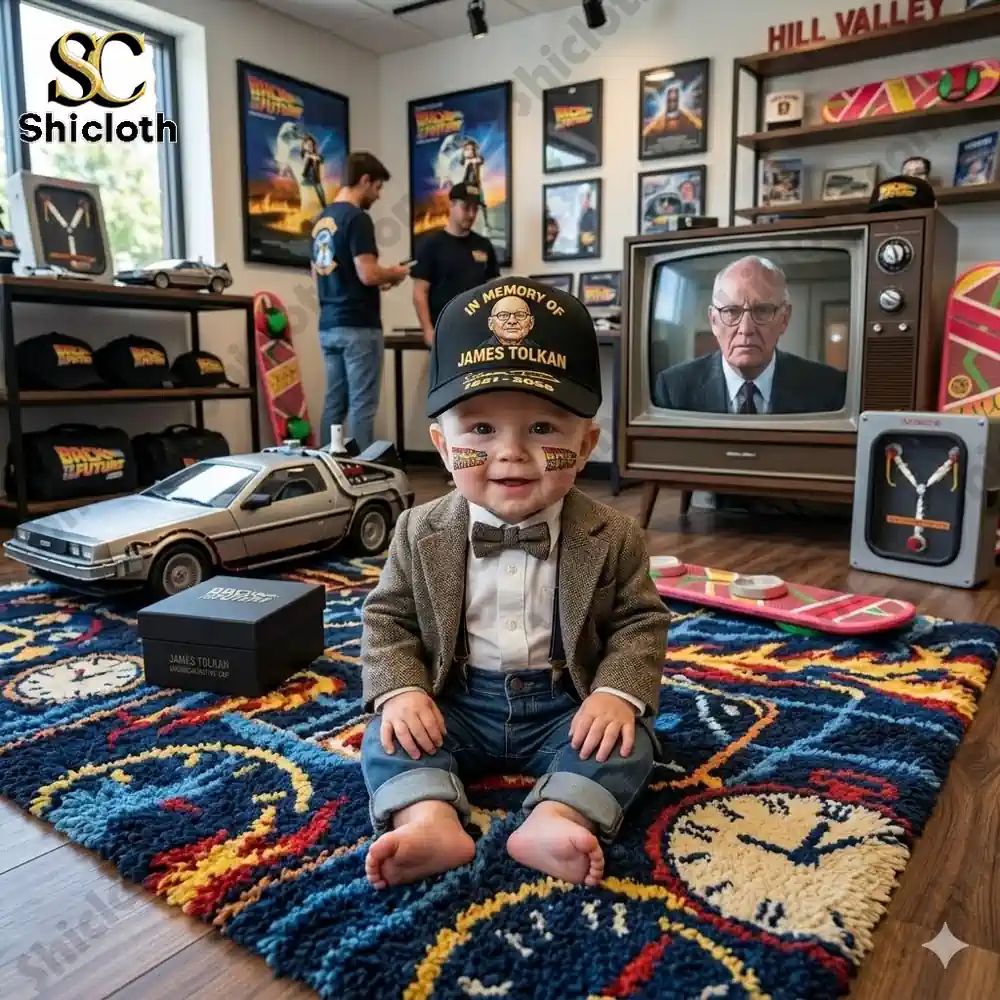 In Memory Of James Tolkan Tribute Cap Hat - Adult & Kids T-Shirts, Sweatshirts & Hoodies apparel design preview 1