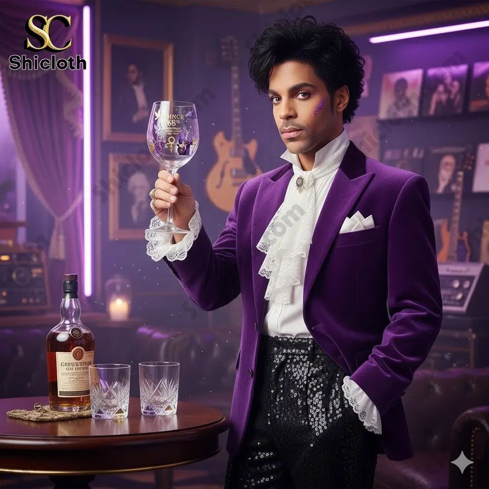 Prince 68th Anniversary Commemorative Wine Glass - Adult & Kids T-Shirts, Sweatshirts & Hoodies apparel design preview 1