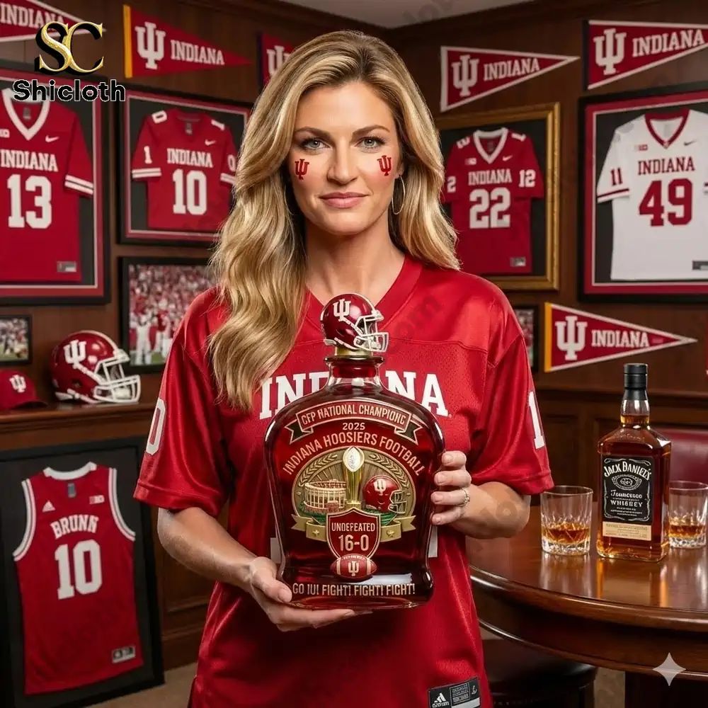 IU 2025 Undefeated Champion Commemorative Whisky - Adult & Kids T-Shirts, Sweatshirts & Hoodies apparel design preview 1