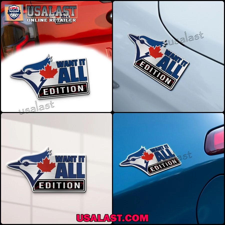 Toronto Blue Jays Edition Engraved Car Name Badge - Adult & Kids T-Shirts, Sweatshirts & Hoodies apparel design preview 1