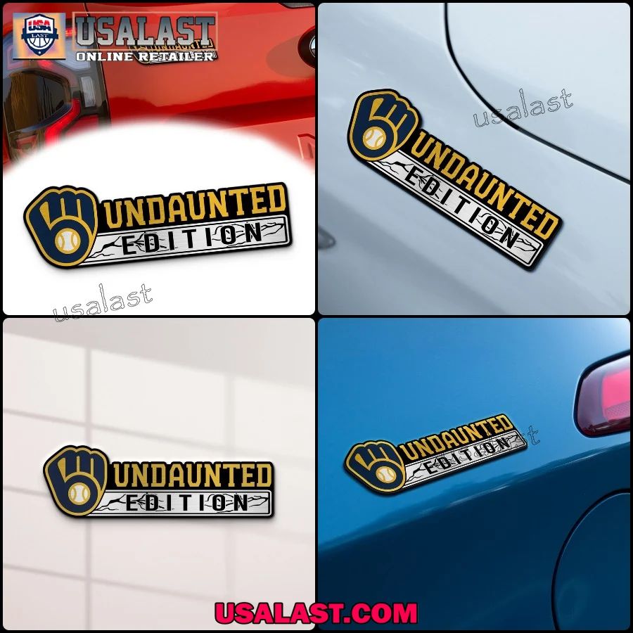 Milwaukee Brewers Edition Engraved Car Name Badge - Adult & Kids T-Shirts, Sweatshirts & Hoodies apparel design preview 1