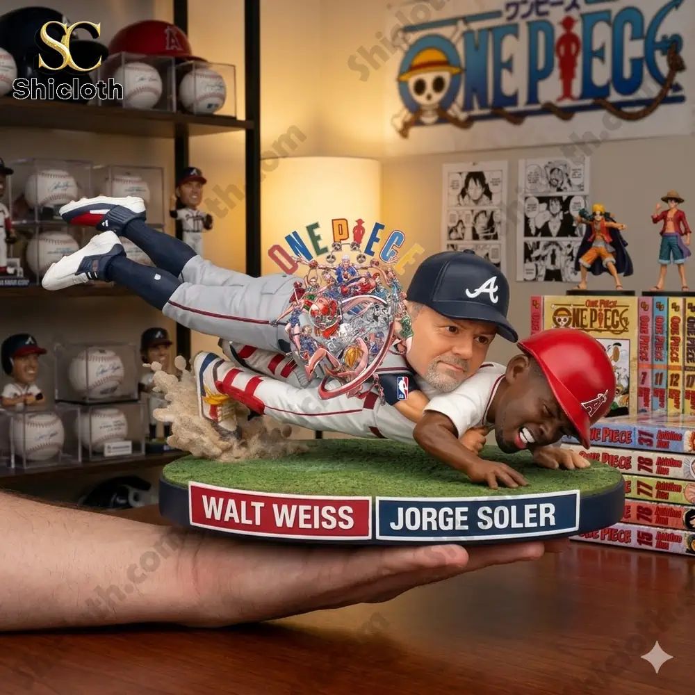 Atlanta Braves Walt Weiss And Jorge Soler Funko Pop! - Adult & Kids T-Shirts, Sweatshirts & Hoodies apparel design preview 1