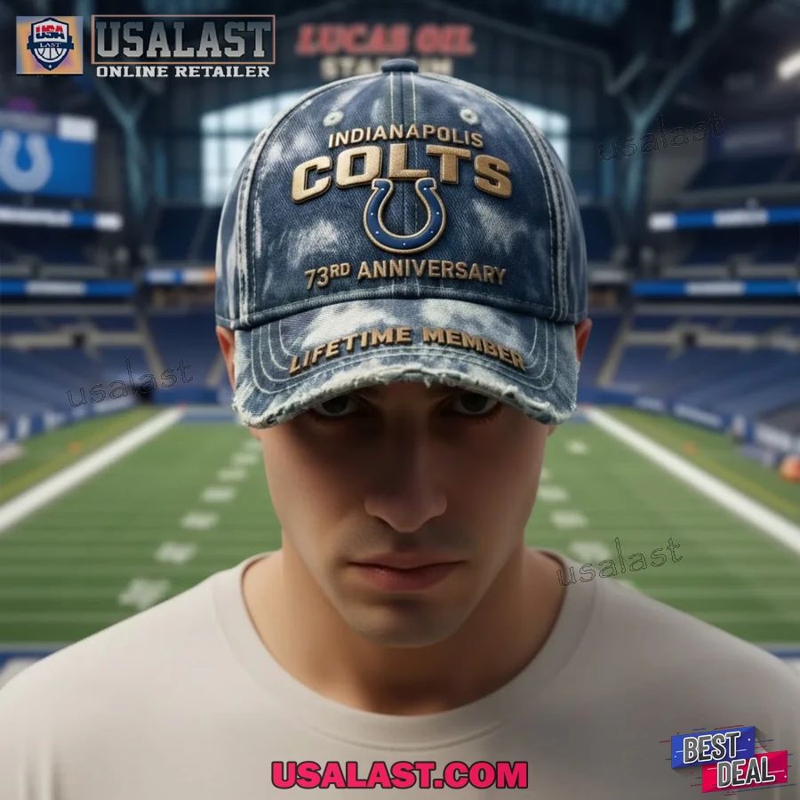 Indianapolis Colts 73rd Anniversary 1953-2026 - Adult & Kids T-Shirts, Sweatshirts & Hoodies apparel design preview 1