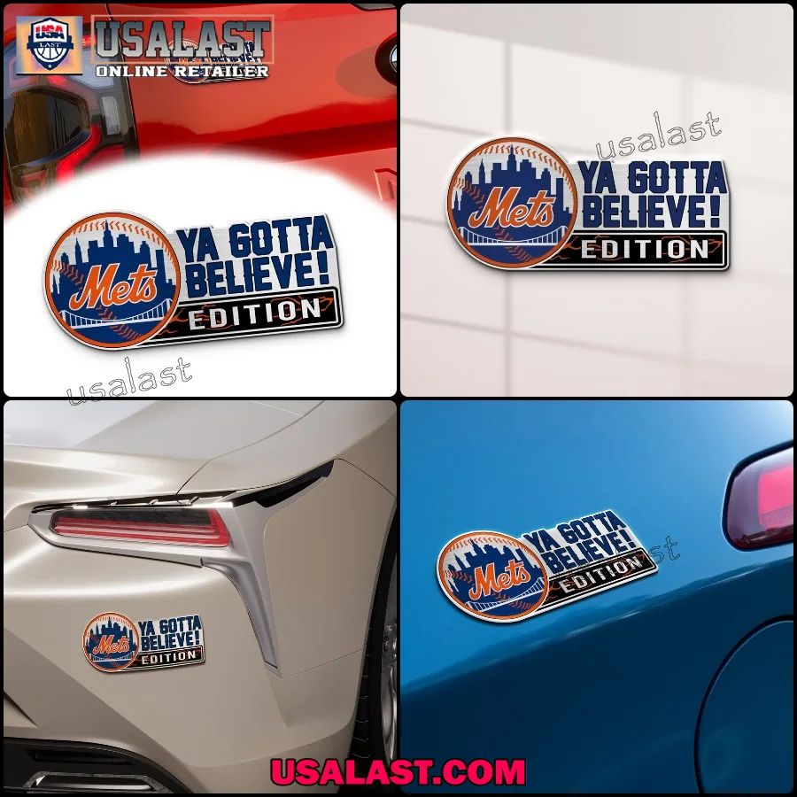 New York Mets Edition Engraved Car Name Badge - Adult & Kids T-Shirts, Sweatshirts & Hoodies apparel design preview 1
