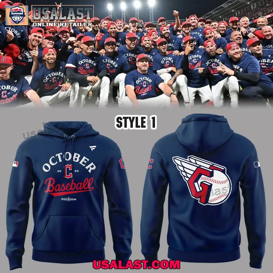 Cleveland Guardians Octorber Premium - Adult & Kids T-Shirts, Sweatshirts & Hoodies apparel design preview 1