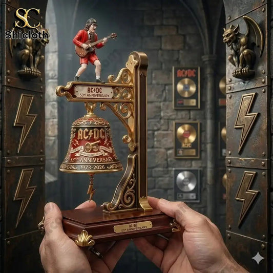 ACDC 53rd Anniversary Custom Wall Bell - Adult & Kids T-Shirts, Sweatshirts & Hoodies apparel design preview 1