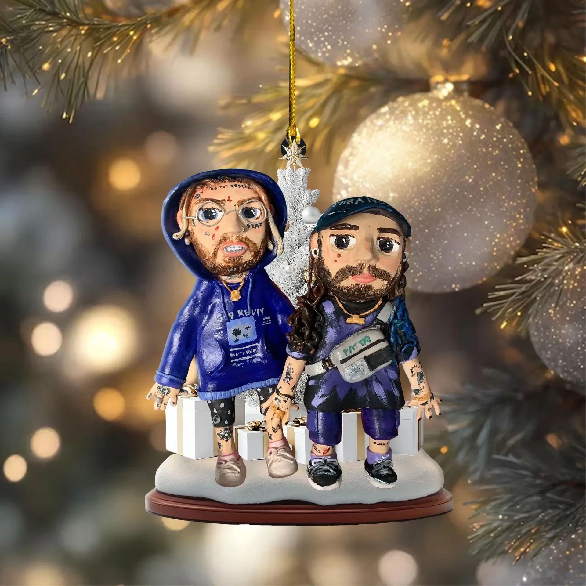 Suicideboys Premium Christmas Ornament - Adult & Kids T-Shirts, Sweatshirts & Hoodies apparel design preview 1