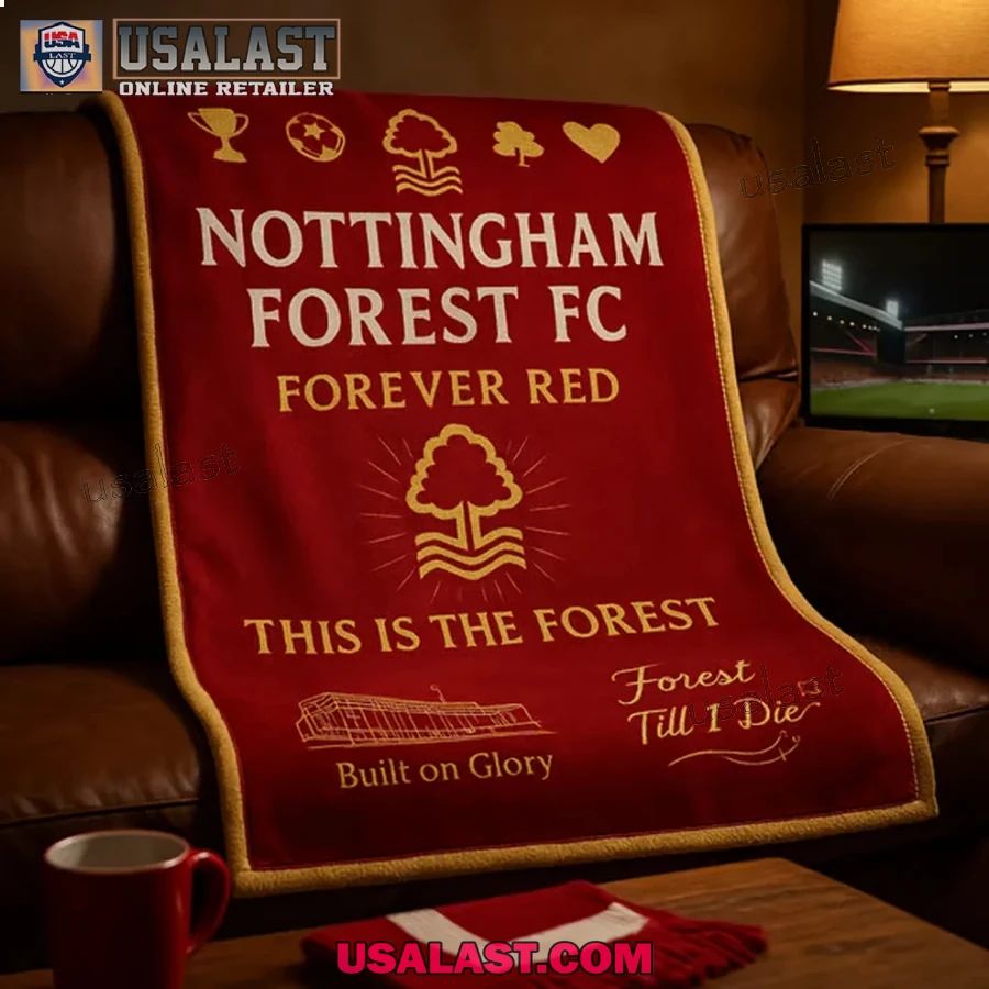 Nottingham Forest FC The Match Day Blanket - Adult & Kids T-Shirts, Sweatshirts & Hoodies apparel design preview 1