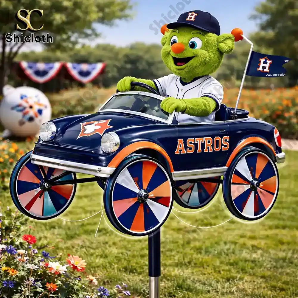 Houston Astros Orbit Wind Spinner - Adult & Kids T-Shirts, Sweatshirts & Hoodies apparel design preview 1