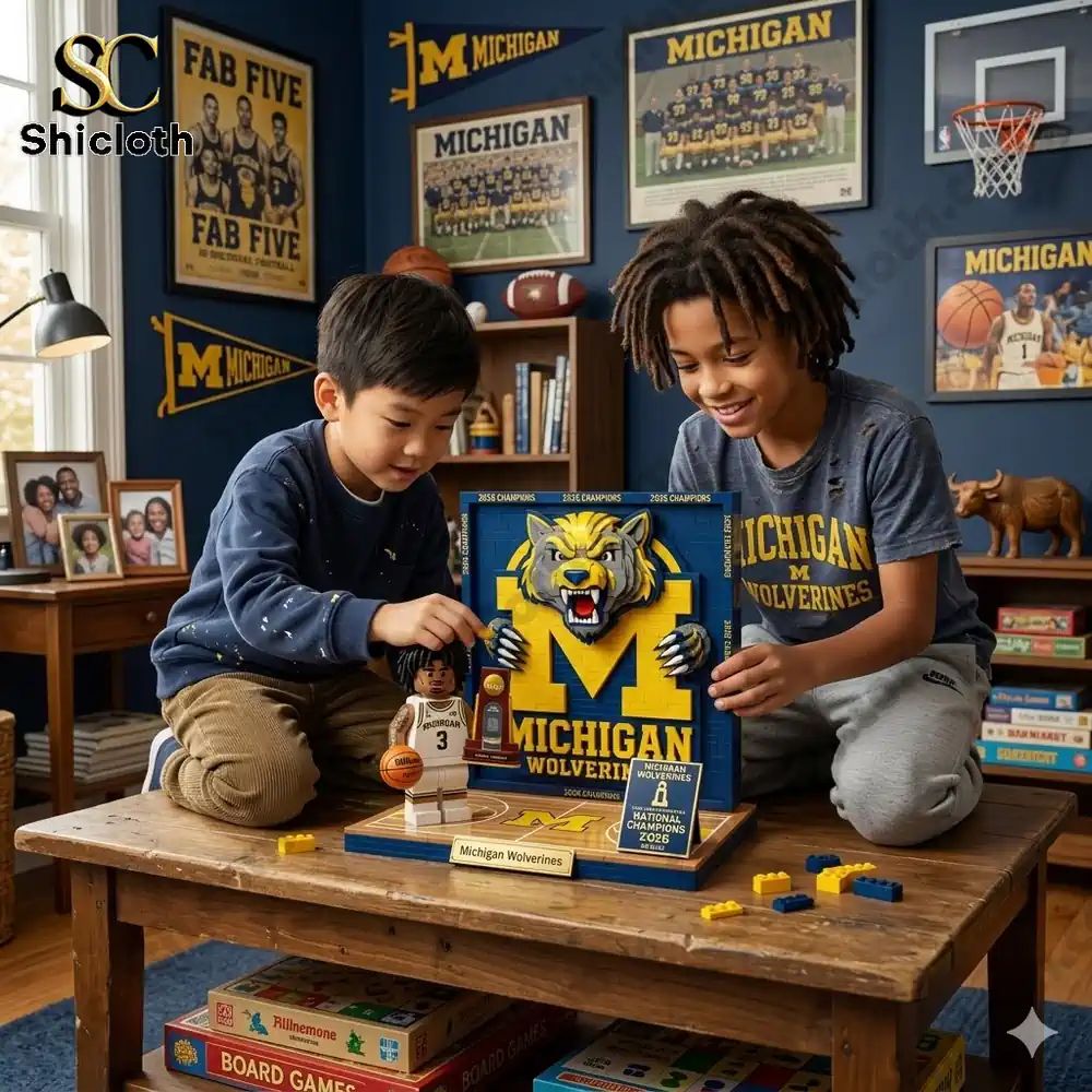 Michigan Wolverines 2026 National Champions Elliot - Adult & Kids T-Shirts, Sweatshirts & Hoodies apparel design preview 1