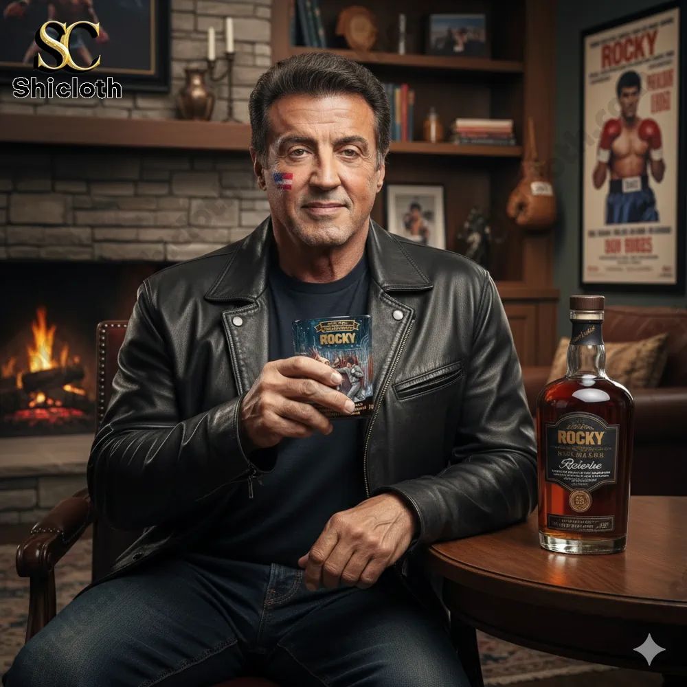 The Rocky Balboa 50th Anniversary Glass - Adult & Kids T-Shirts, Sweatshirts & Hoodies apparel design preview 1