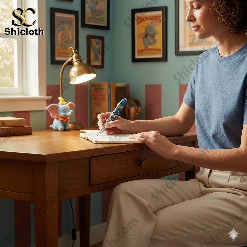 Dumbo 65th Anniversary Gift Ideas Commemorative Pen - Adult & Kids T-Shirts, Sweatshirts & Hoodies apparel design preview 1