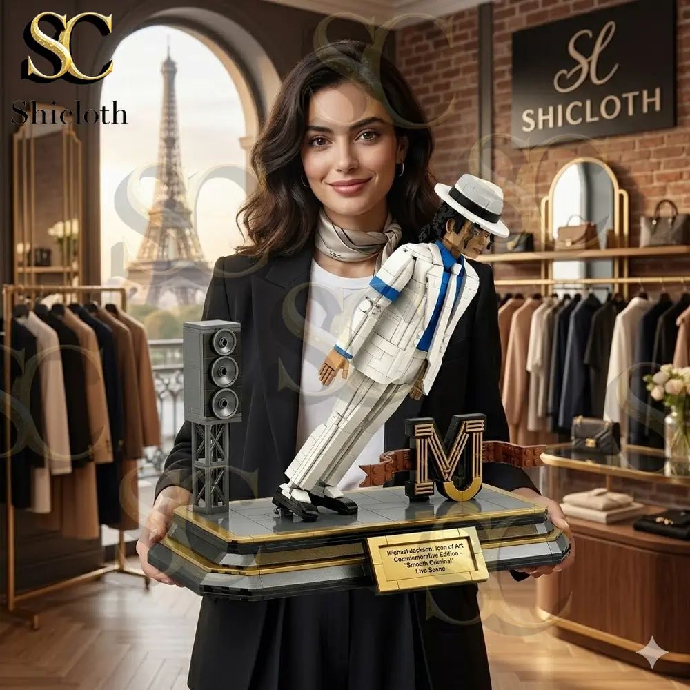 Michael Jackson Smooth Criminal Live Scene Building - Adult & Kids T-Shirts, Sweatshirts & Hoodies apparel design preview 1