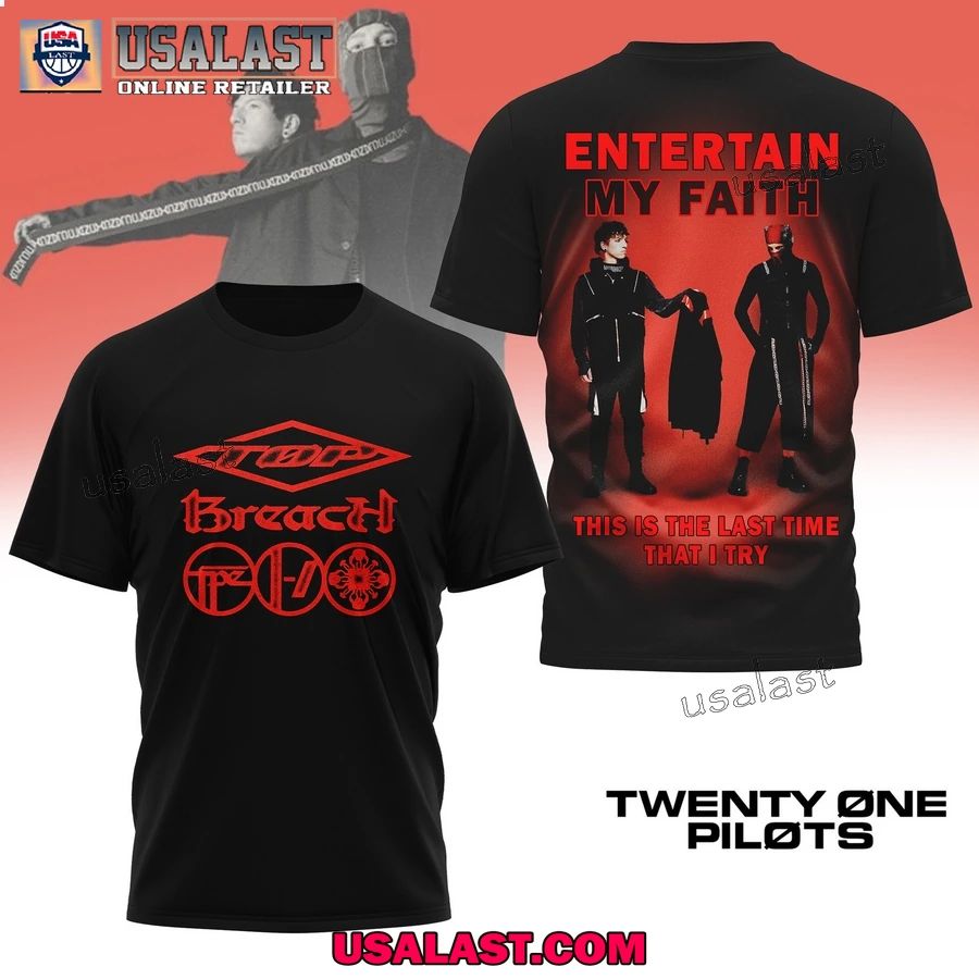 Twenty One Pilots Holding On To You 3D - Adult & Kids T-Shirts, Sweatshirts & Hoodies apparel design preview 1