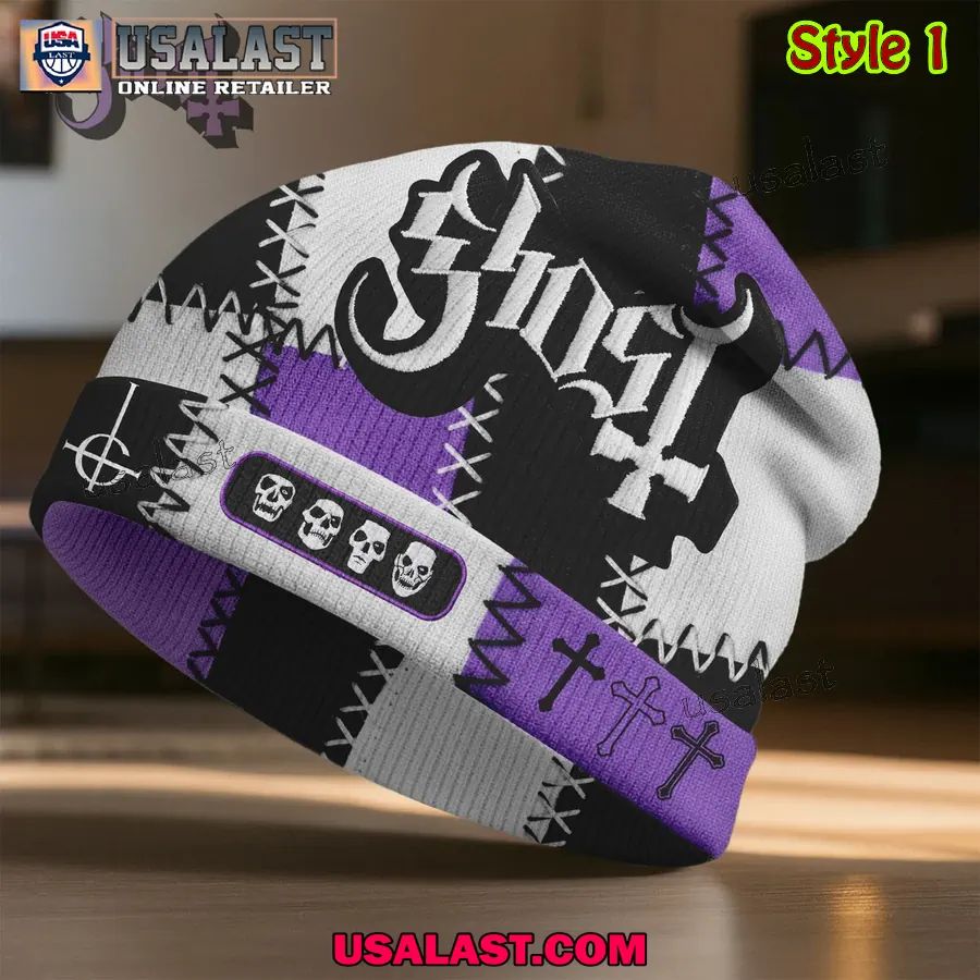 Ghost Rock Band Beanie Hat - Adult & Kids T-Shirts, Sweatshirts & Hoodies apparel design preview 1