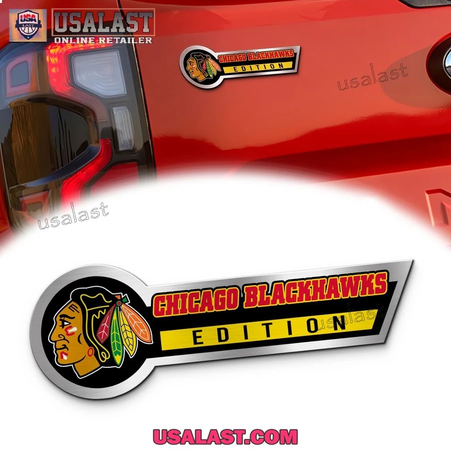 Chicago Blackhawks Edition 3D Engraved Car Name - Adult & Kids T-Shirts, Sweatshirts & Hoodies apparel design preview 1