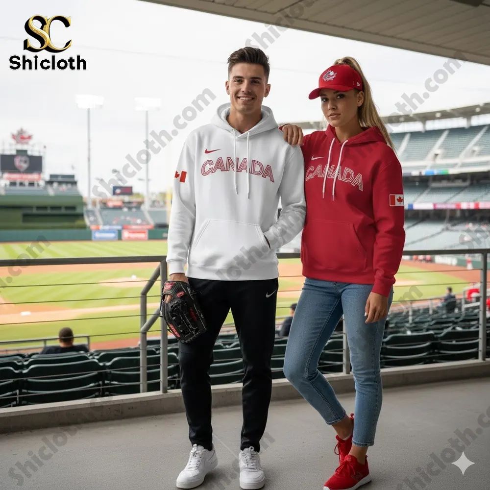 Canada Baseball 2026 World Classic Limited Edition - Adult & Kids T-Shirts, Sweatshirts & Hoodies apparel design preview 1